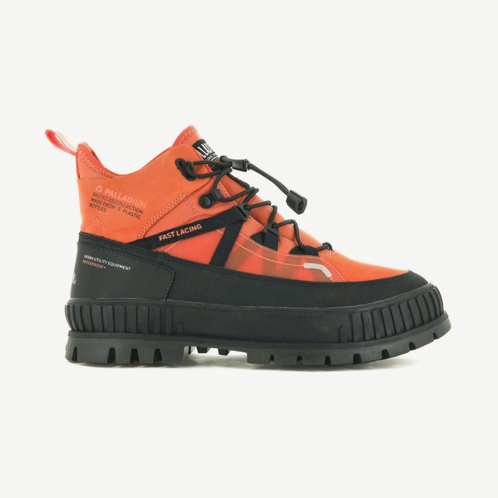 Palladium Men’s ‘Pallashock Travel WP+’ Boots - Firecracker